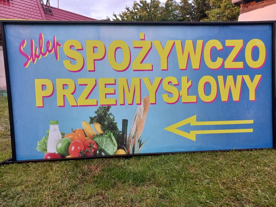 Baner sklep spożywczy