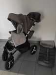 Wózek 2w1 Babydesign Husky szary gondola spacerówka zestaw zimowy