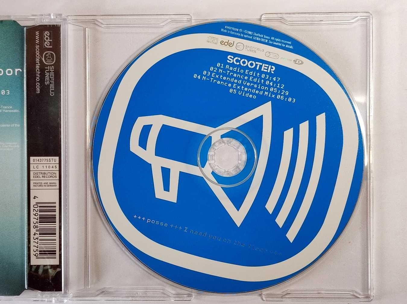 Płyta Scooter Posse (I Need You On The Floor) CD nowa