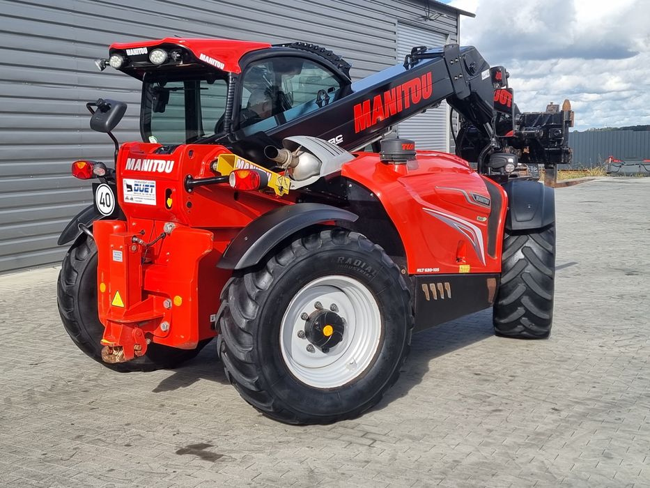 Ładowarka teleskopowa Manitou 630-18r*klima*szer-215cm*oryginał*jcb457
