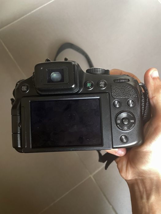 câmara panasonic lumix fz200 com acessórios