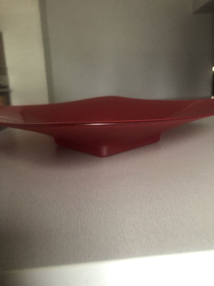 Patera z kolorowego szkła