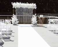Весільне оформлення фотозона арка президіум фуршет