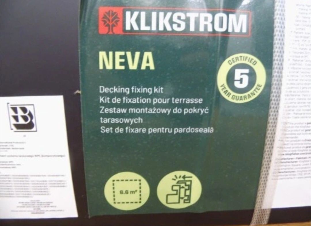 Zestaw montażowy deski tarasowej Kilkstrom Neva