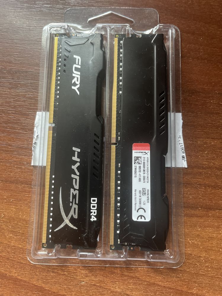 Оперативная память HyperX DDR-4 2666 16384MB PC4-21300 Kit of 2x 8192
