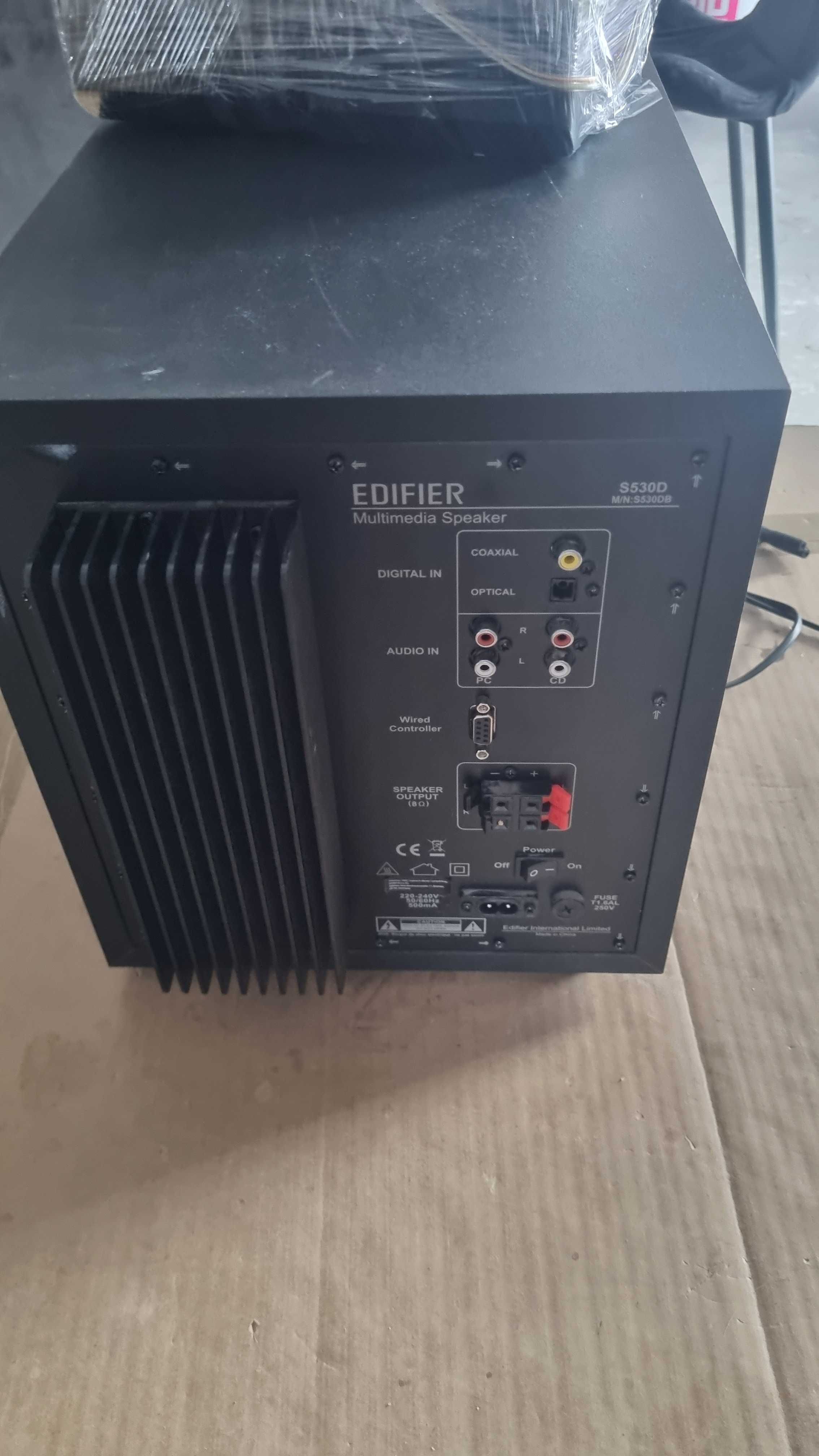 Głośniki 2.1 Edifier S530D  - uszkodzone