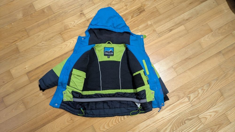 Kurtka zimowa narciarska chłopięca cool club 104