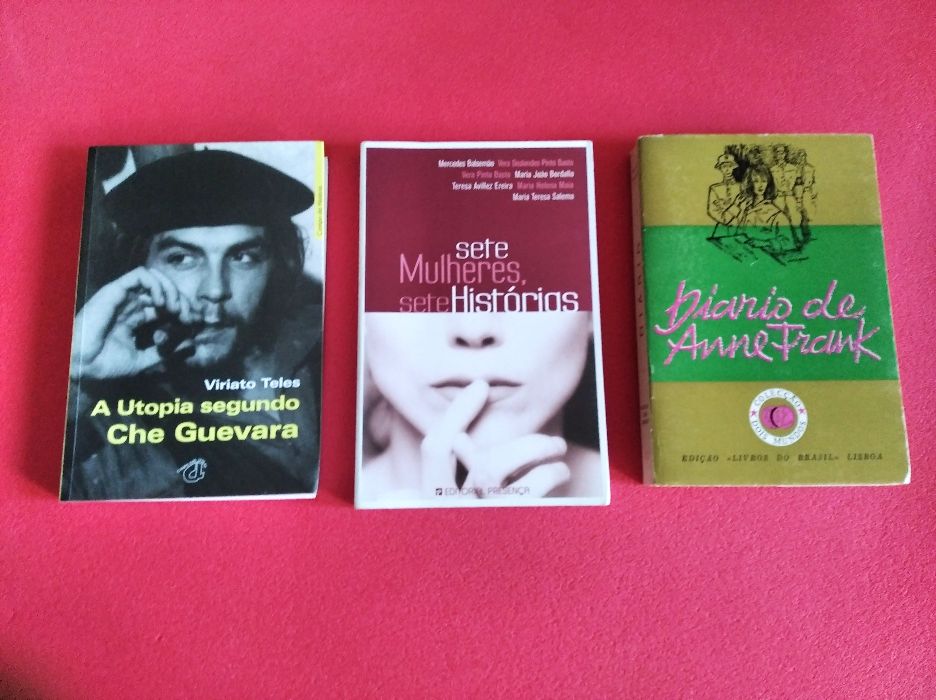 Biografias acerca de Mandela, Ghe Guevara, Obama; Anne Frank, etc