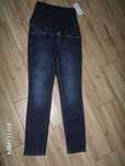 nowe spodnie jeans ciążowe-maama-s-36/38-H&M