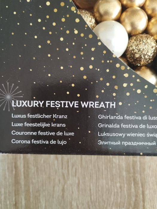 Guirlanda para mesa de festa