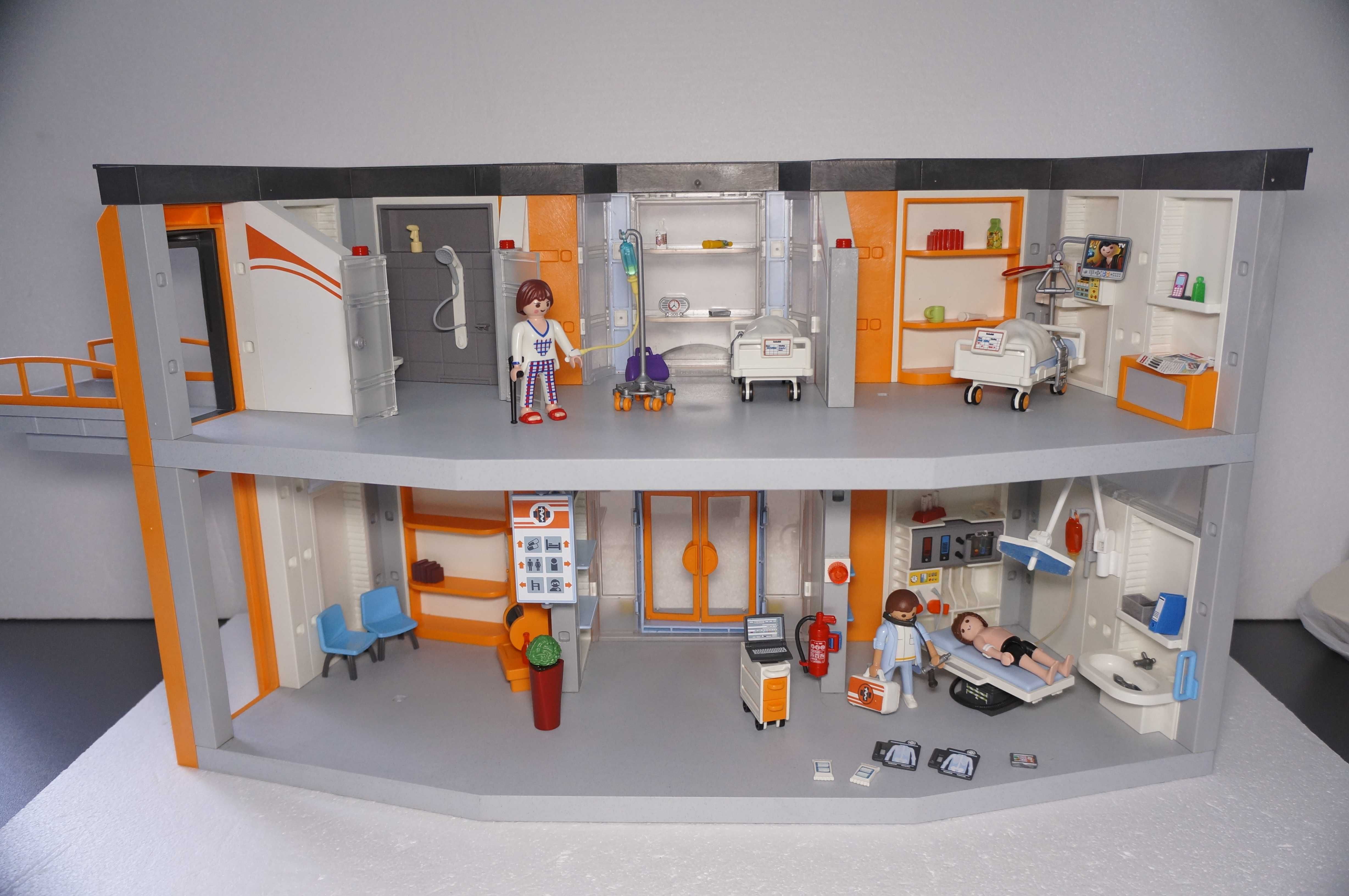 Playmobil 665  Duży Szpital Lekarz Nowy Model  Playmobile