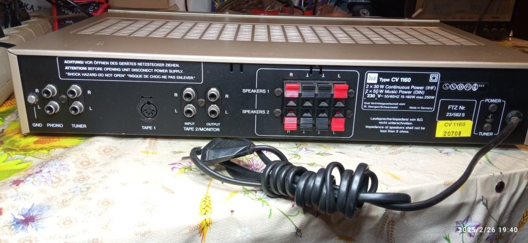 Wzmacniacz Dual CV-1160