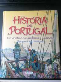 Conjunto de Livros sobre a História de Portugal