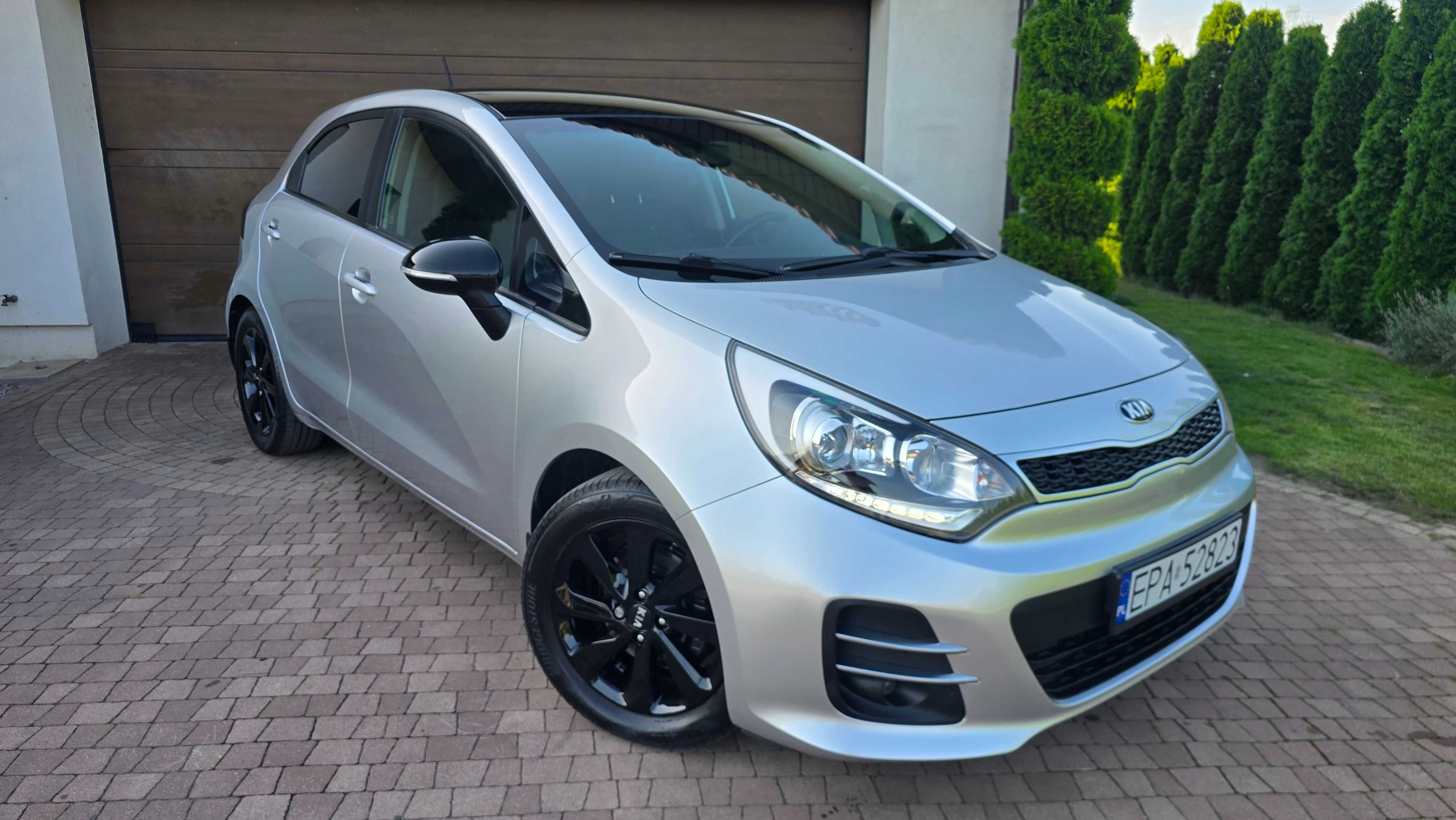 Kia Rio 2016r*1.4 109KM*Niski przebieg*Bogata wersja*Kamera*Gwarancja*