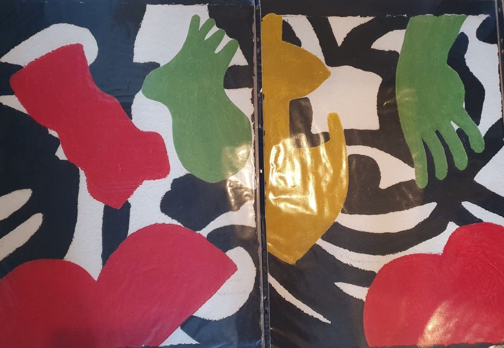 Série Brasil entre outras de José de Guimarães