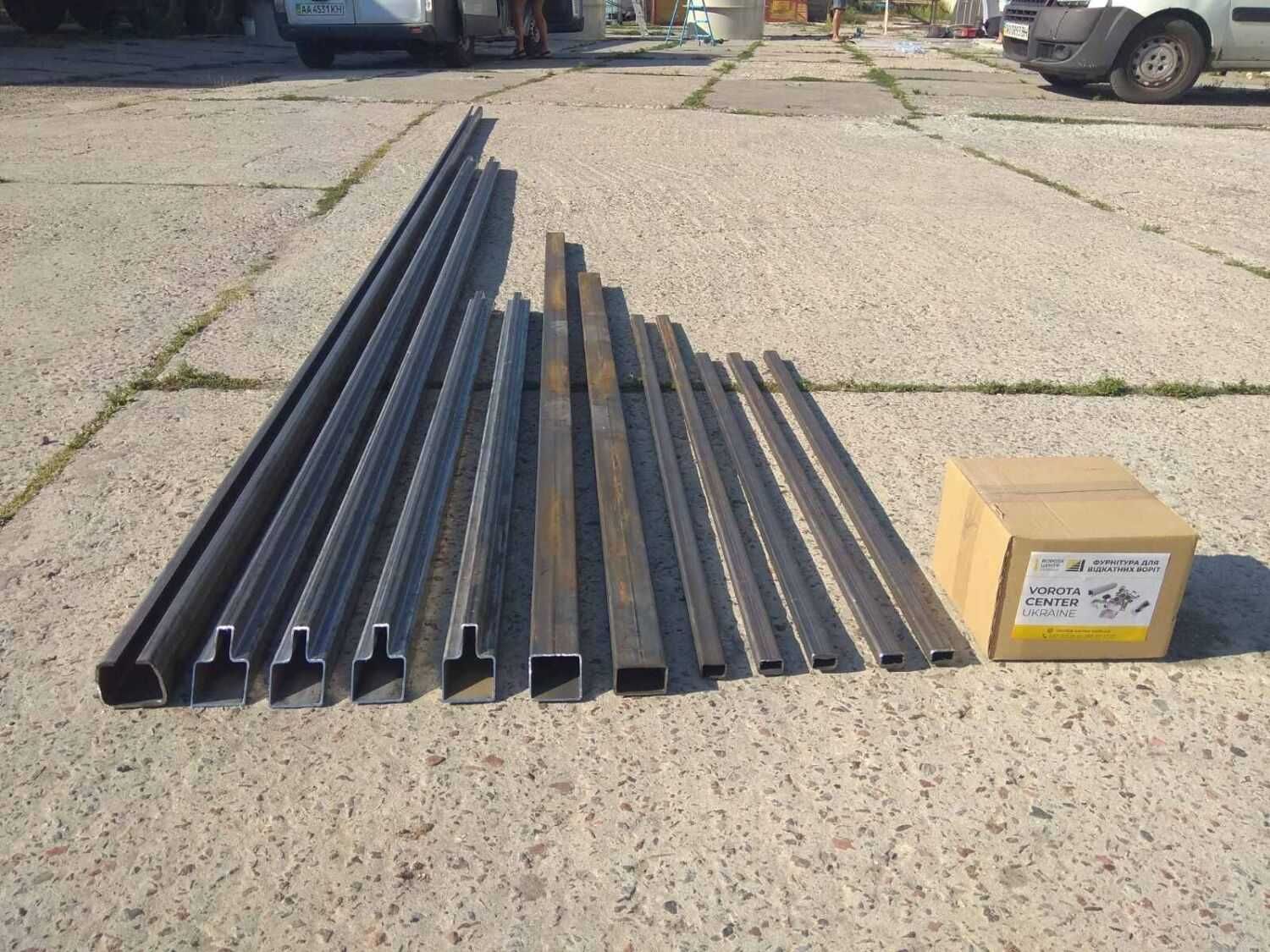 Ворота откатные / раздвижные 3.5 x 1.8 с фурнитурой производитель