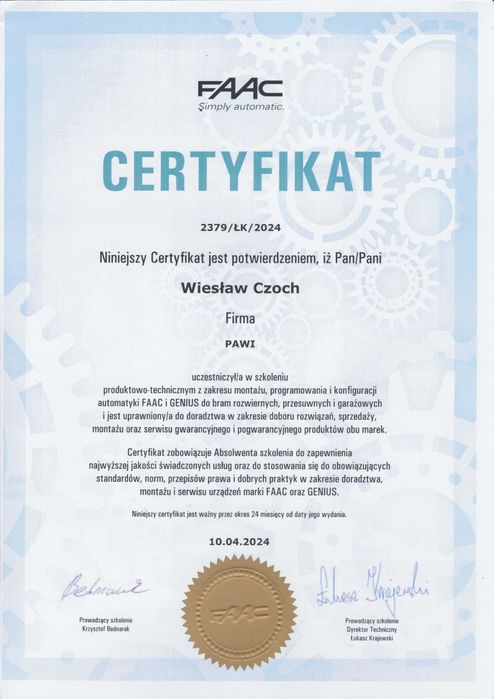 Domofony montaż, naprawa instalacje elektryczne przyłącza WLZ Kraków