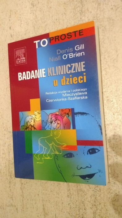 UNIKAT Badanie kliniczne u dzieci Gill, jak NOWA,medycyna,LEP,medyczne