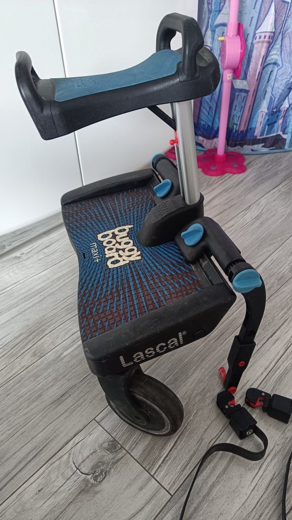 Lascal buggy board maxi+ dostawka z siedzeniem do wózka