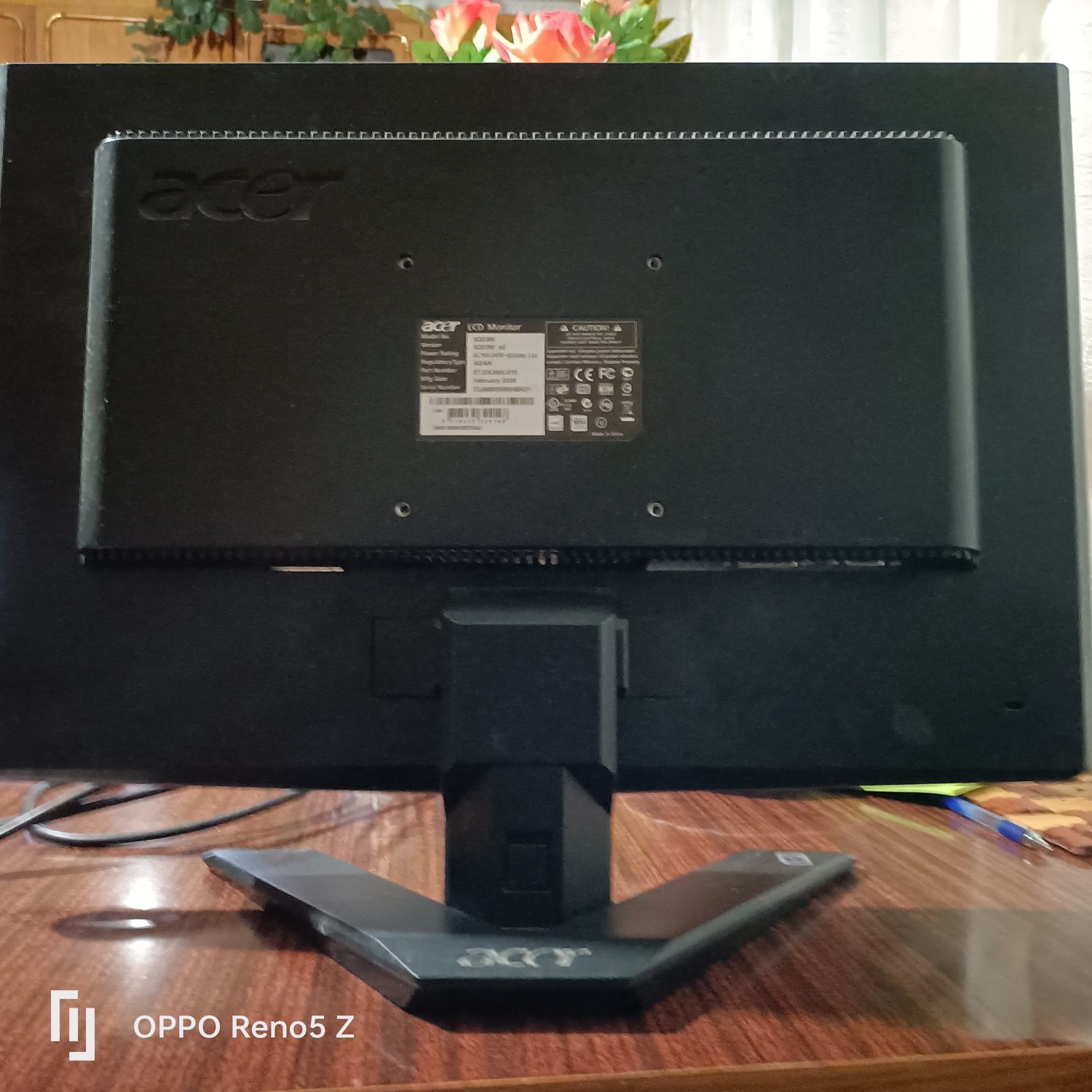 Монітор Acer x203w sd