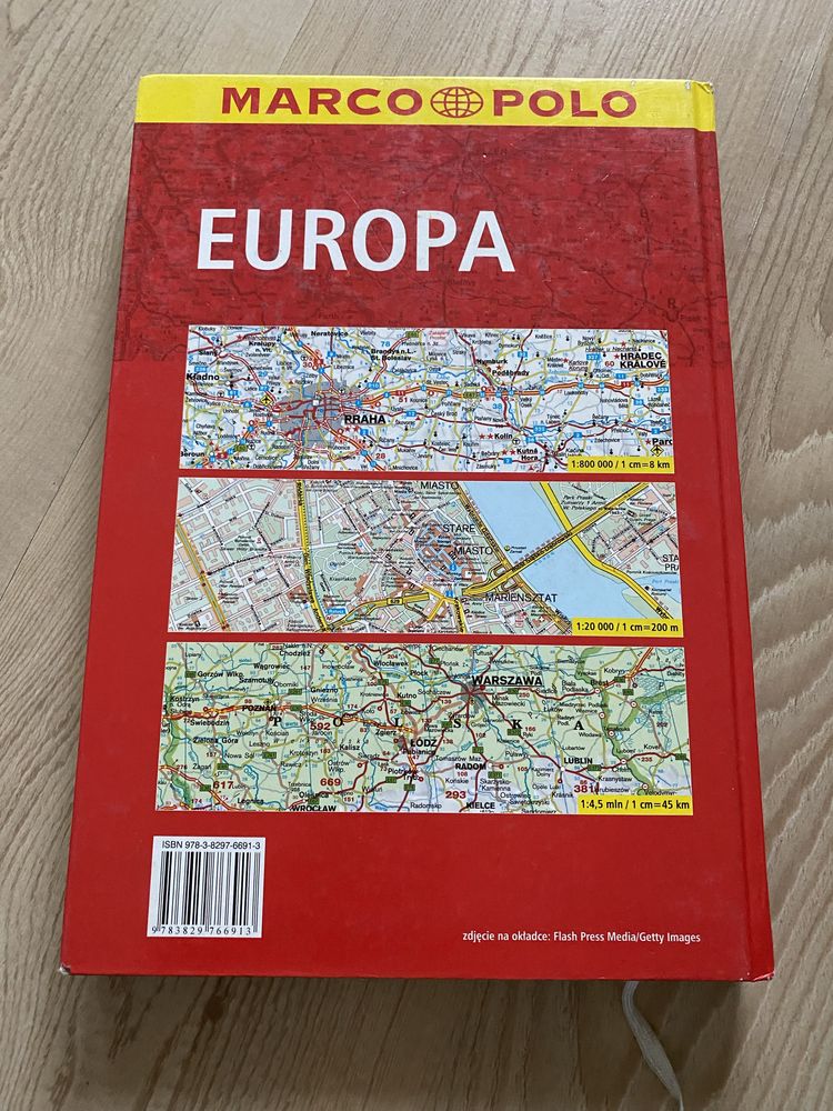 Atlas drogowy europa