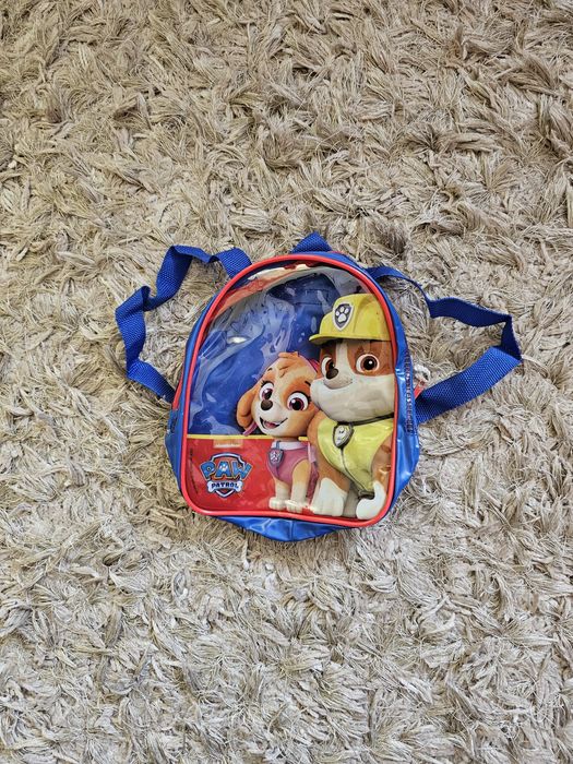 Plecak Psi Patrol + zabawka gratis