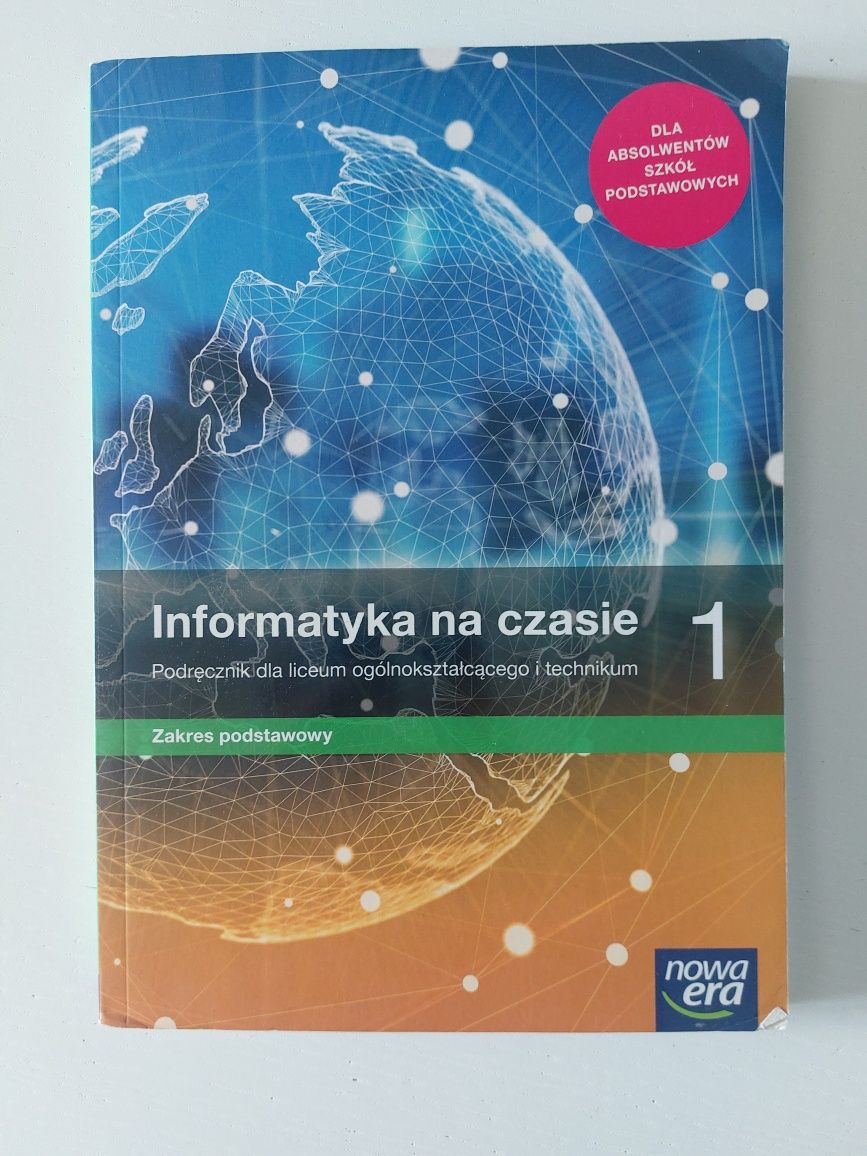 Podręcznik z informatyki: Informatyka na czasie 1