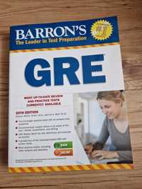 Książka do egzaminu GRE- Barron's.