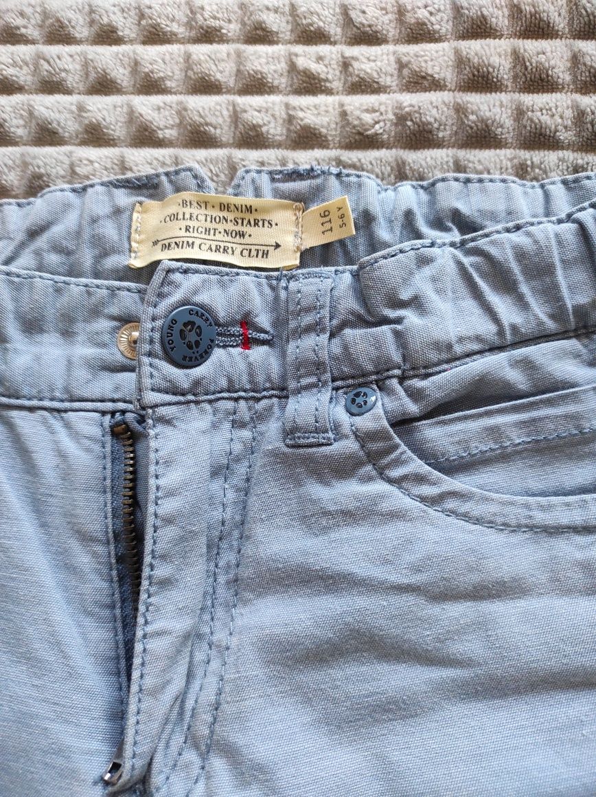 Spodnie dla chłopca jeans 116