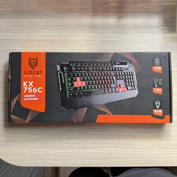 Klawiatura przewodowa Liocat KX 756C + dodatkowe przyciski