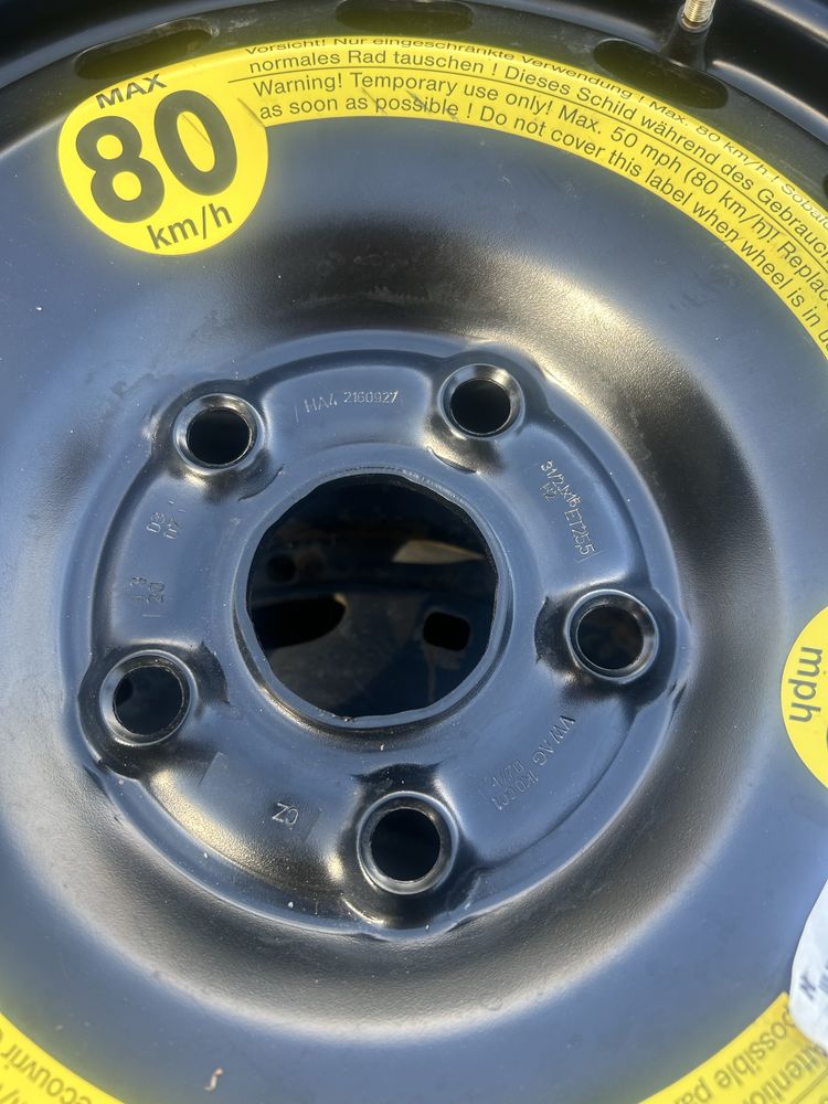 Докатка 5/112r16 Vag Touran Passat Jeta Golf