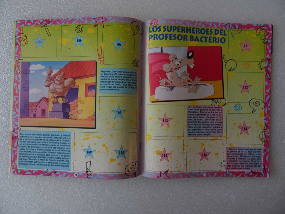 Caderneta de cromos vazia Mortadelo Y Filemón - Panini