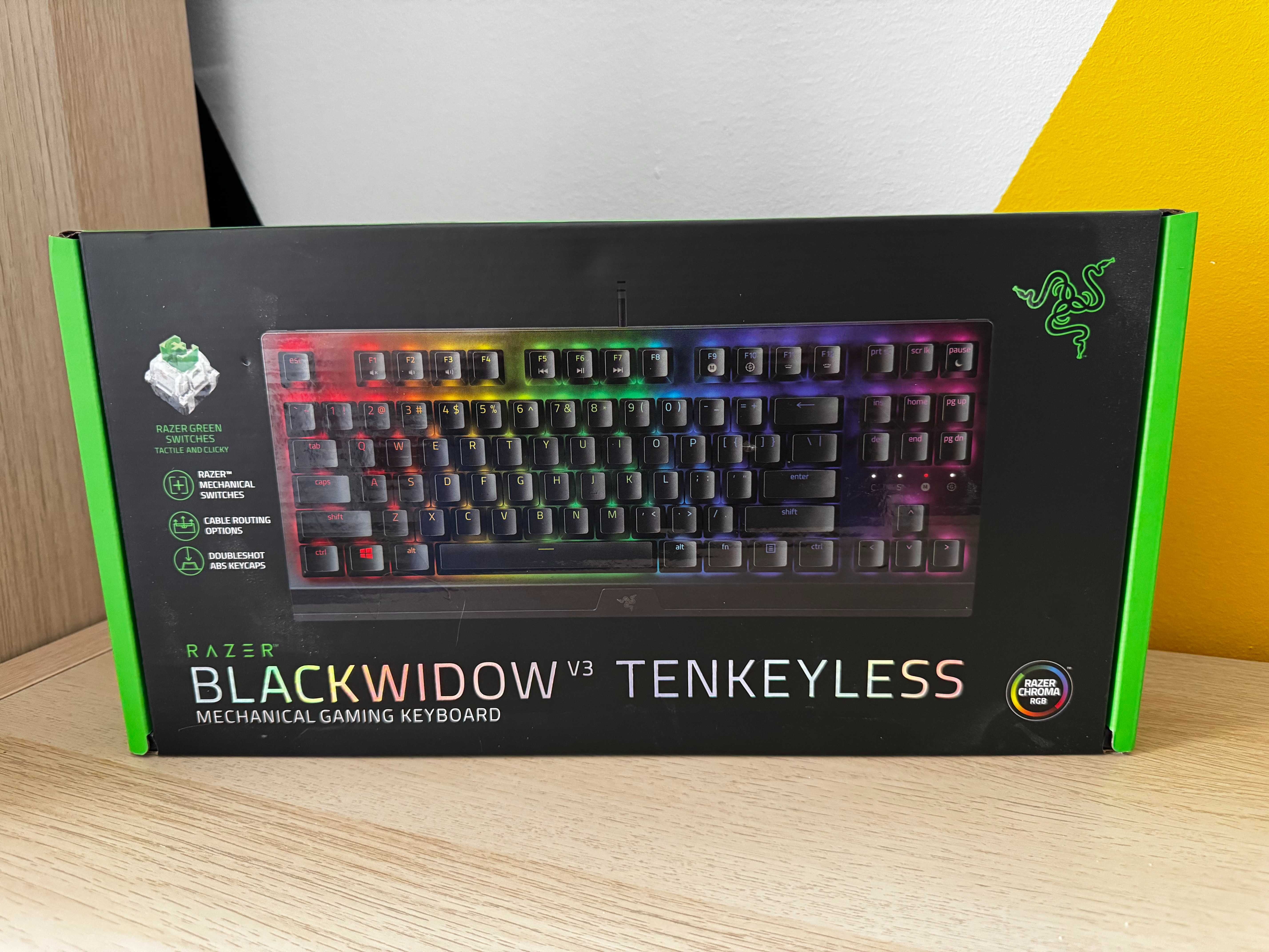 Klawiatura Razer Blackwidow V3 TKL jak nowa