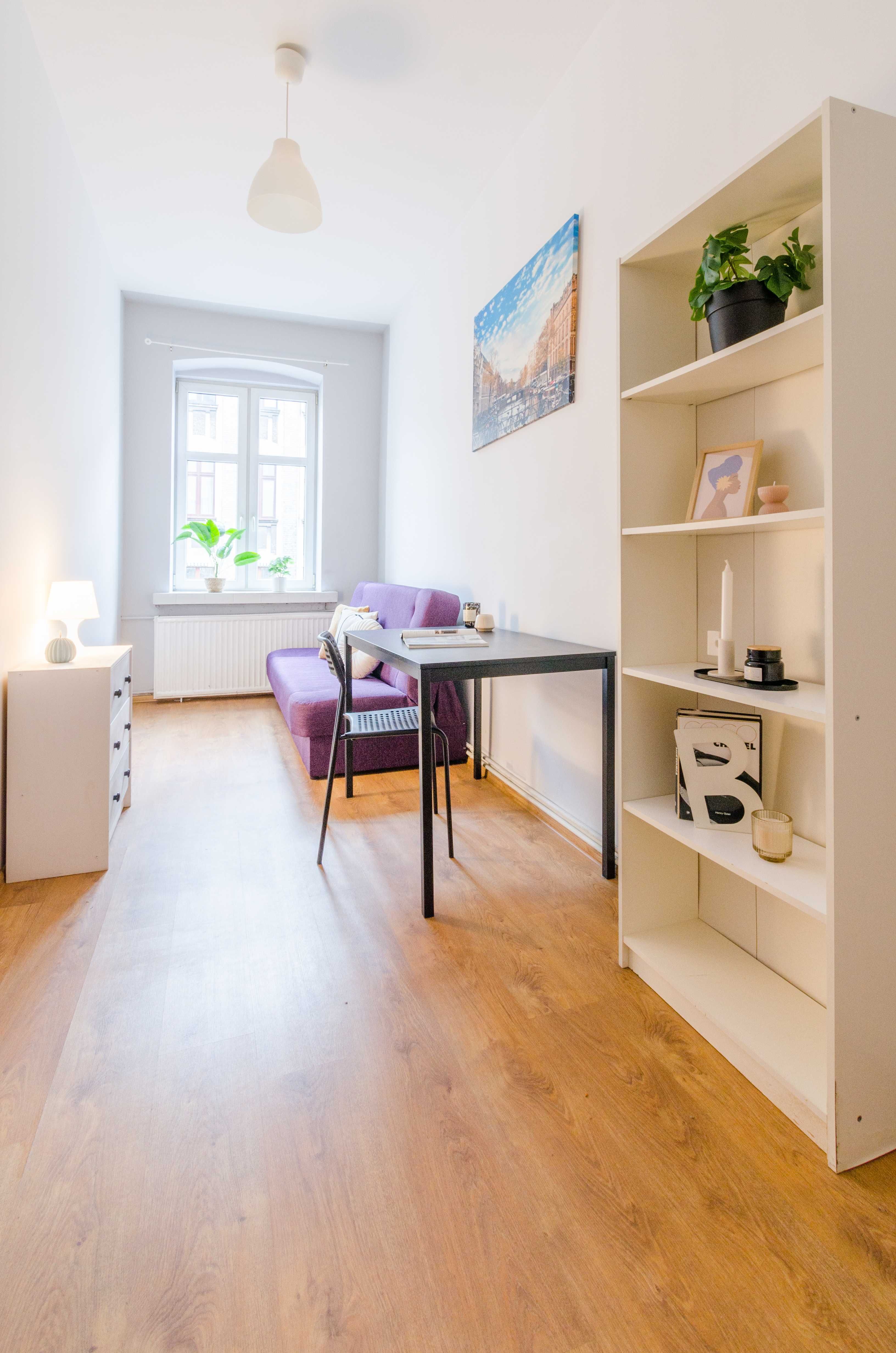 Pokój 1 os. ul. Piotrkowska 24 | Plac Wolności | ścisłe centrum