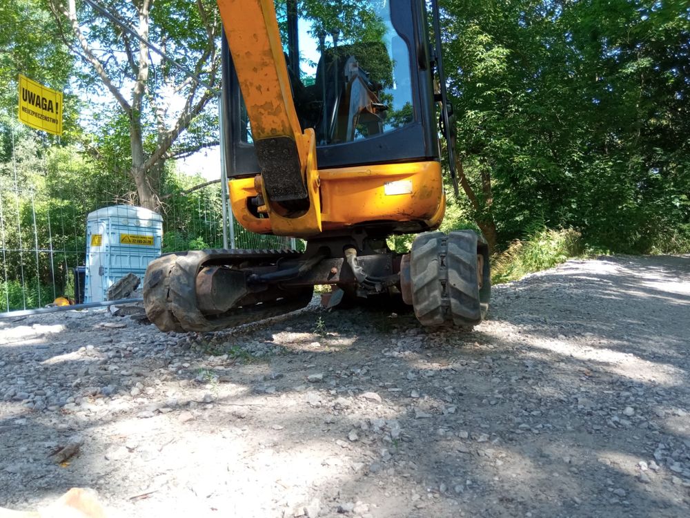 Minikoparka jcb 8018 cts 2015r 2670mth warszawa