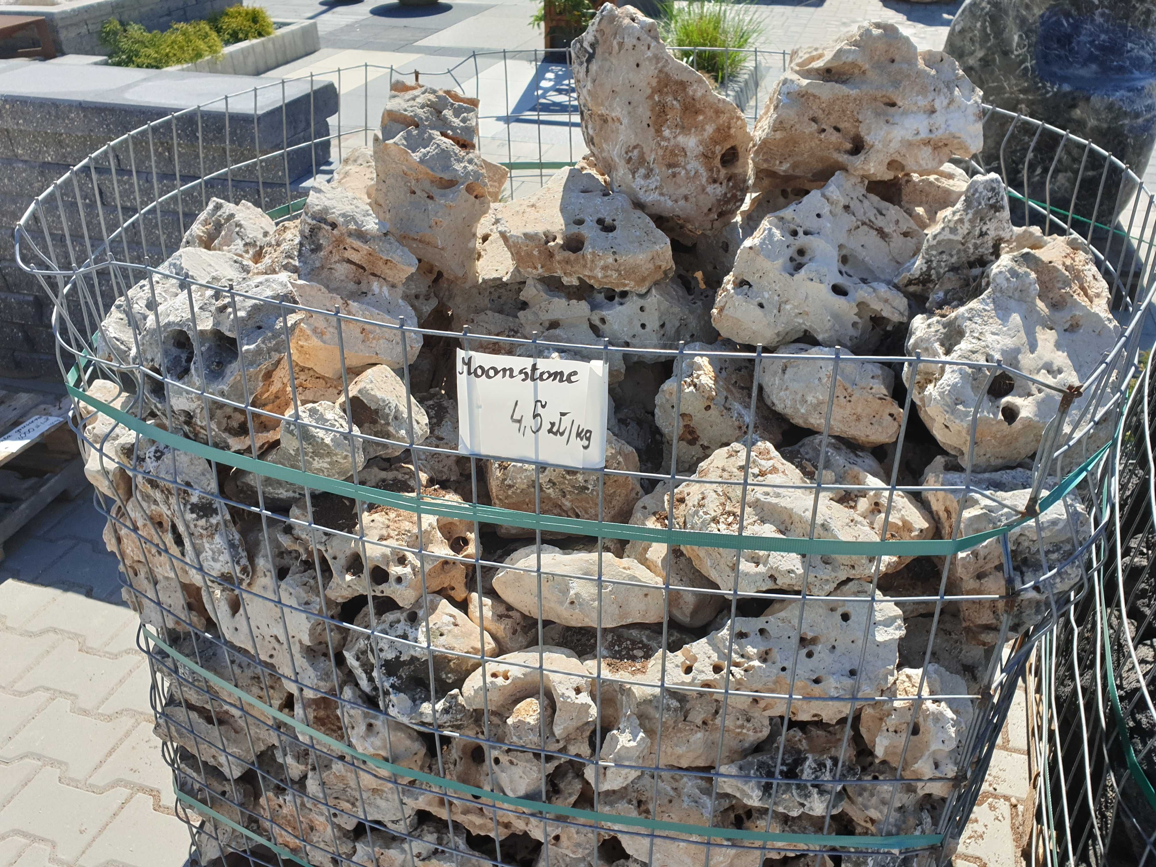 Kamień Ozdobny Moonstone (Ozdoba Akwarystyczna, Akwarium, Dekoracja)