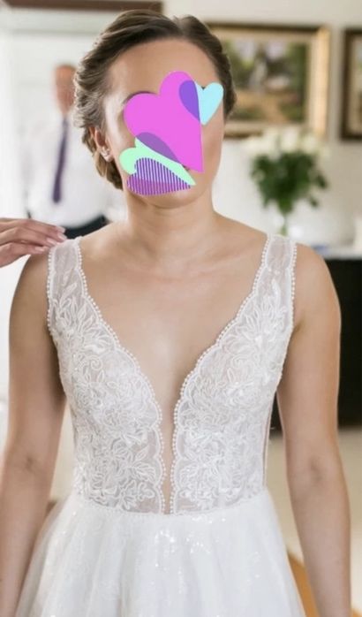 Przepiękna suknia ślubna Eliany Kresy 34/36 2021 - jedyna taka okazja!