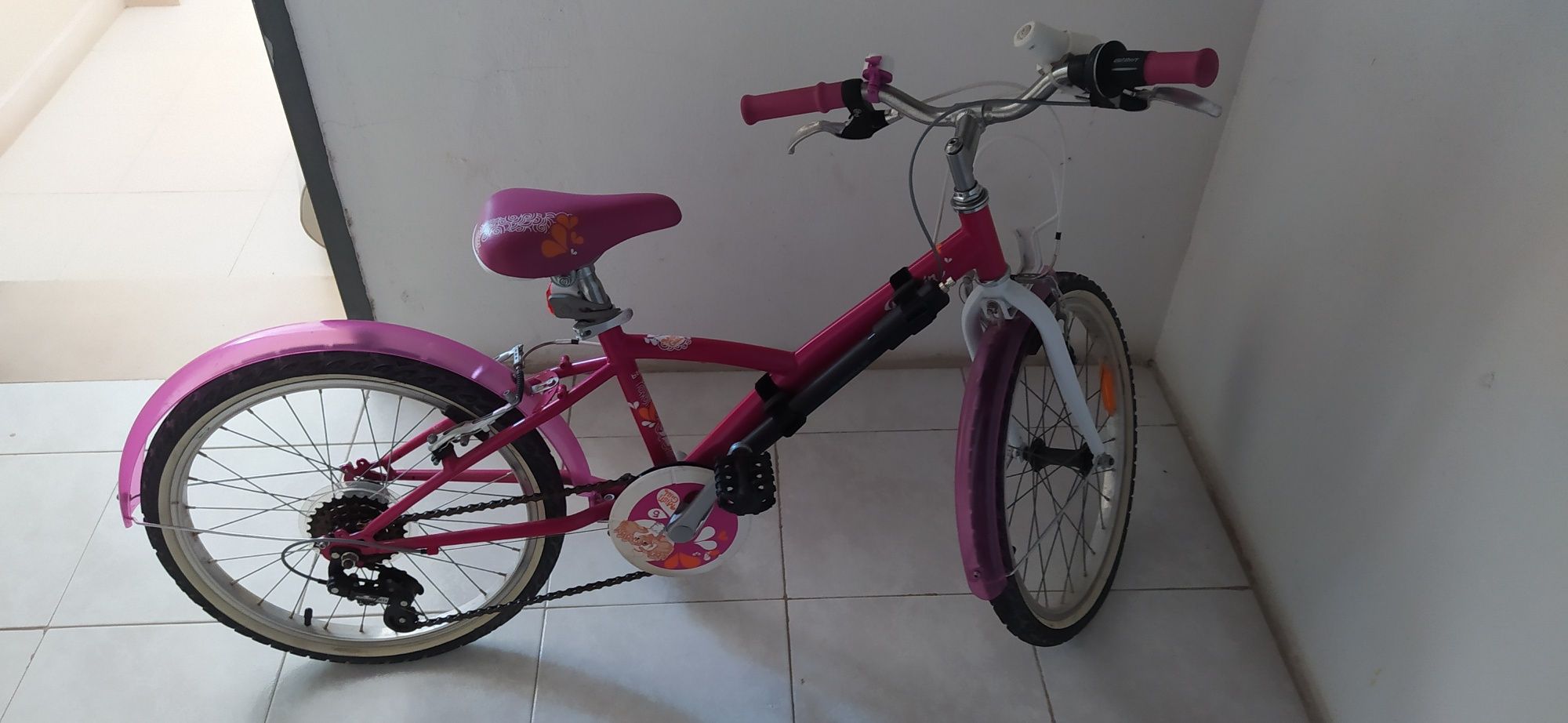 Bicicleta   btwin rapariga