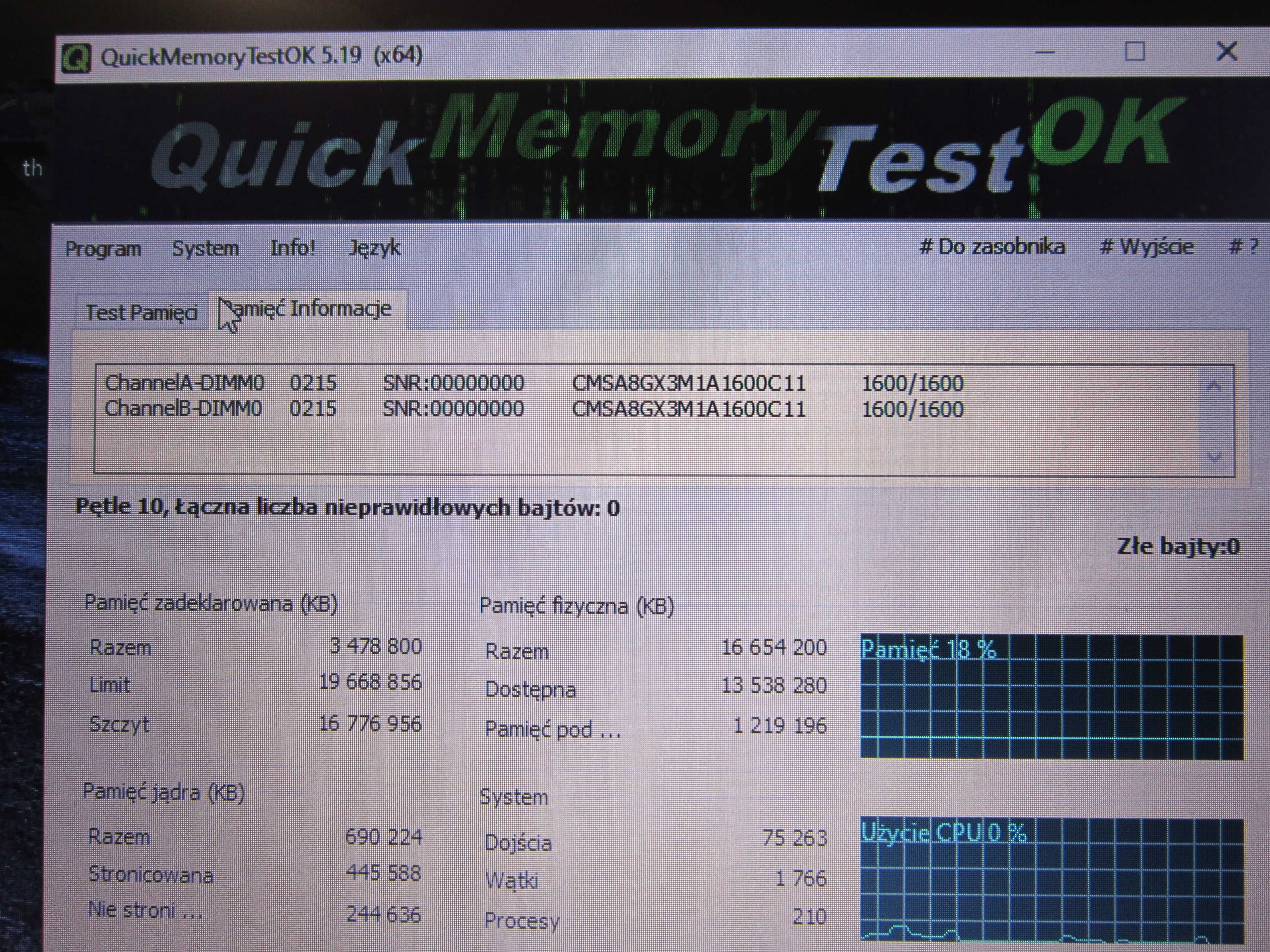 16 GB 2x8 GB CORSAIR Mac Memory DDR3 pamięć ram laptop CMSA8GX3M1A1600