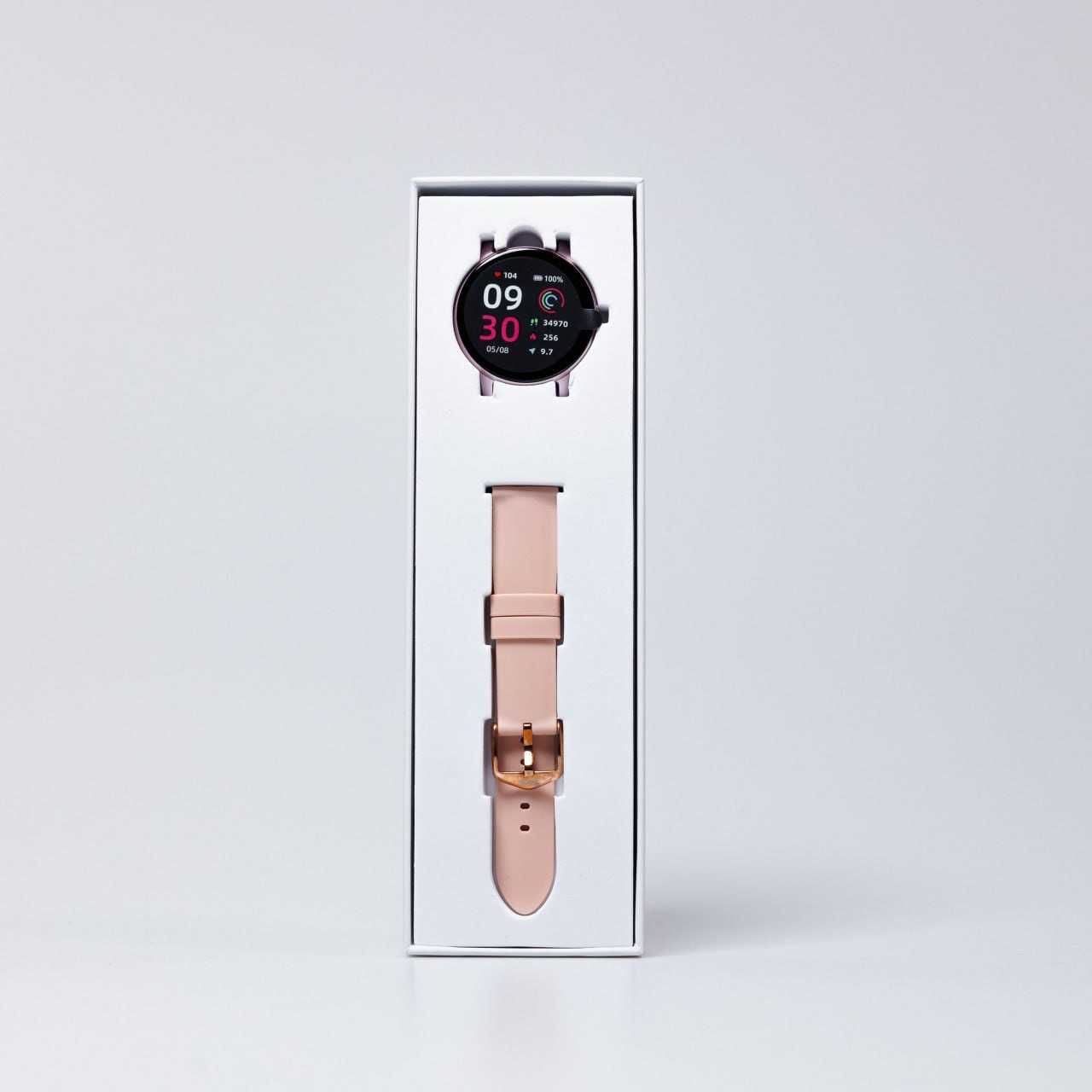 Смарт годинник Hoco Y6 (рожево-Золотий)