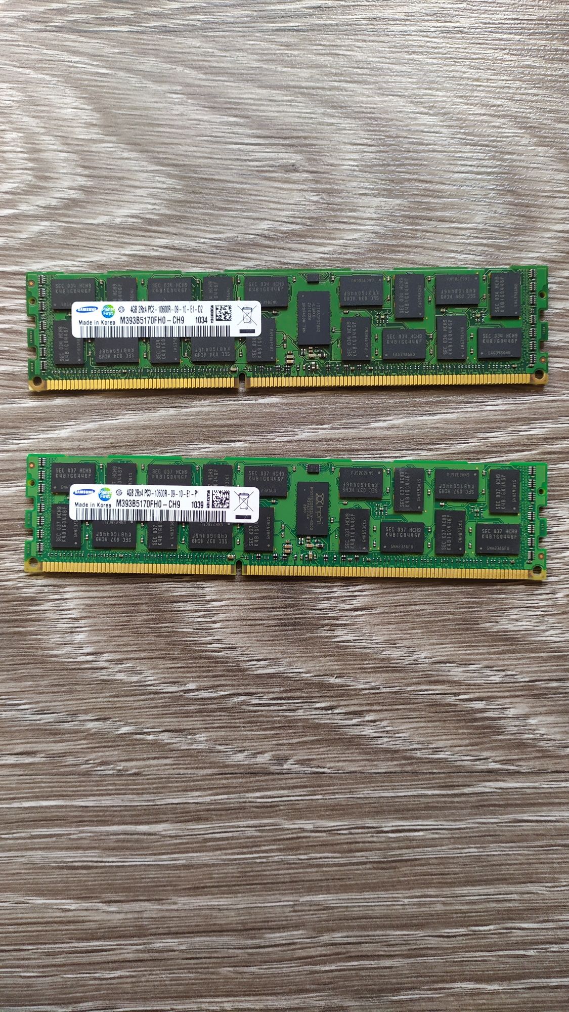 8 гб (4*2) Модуль оперативной памяти  ddr3 1333 Mhz 10600