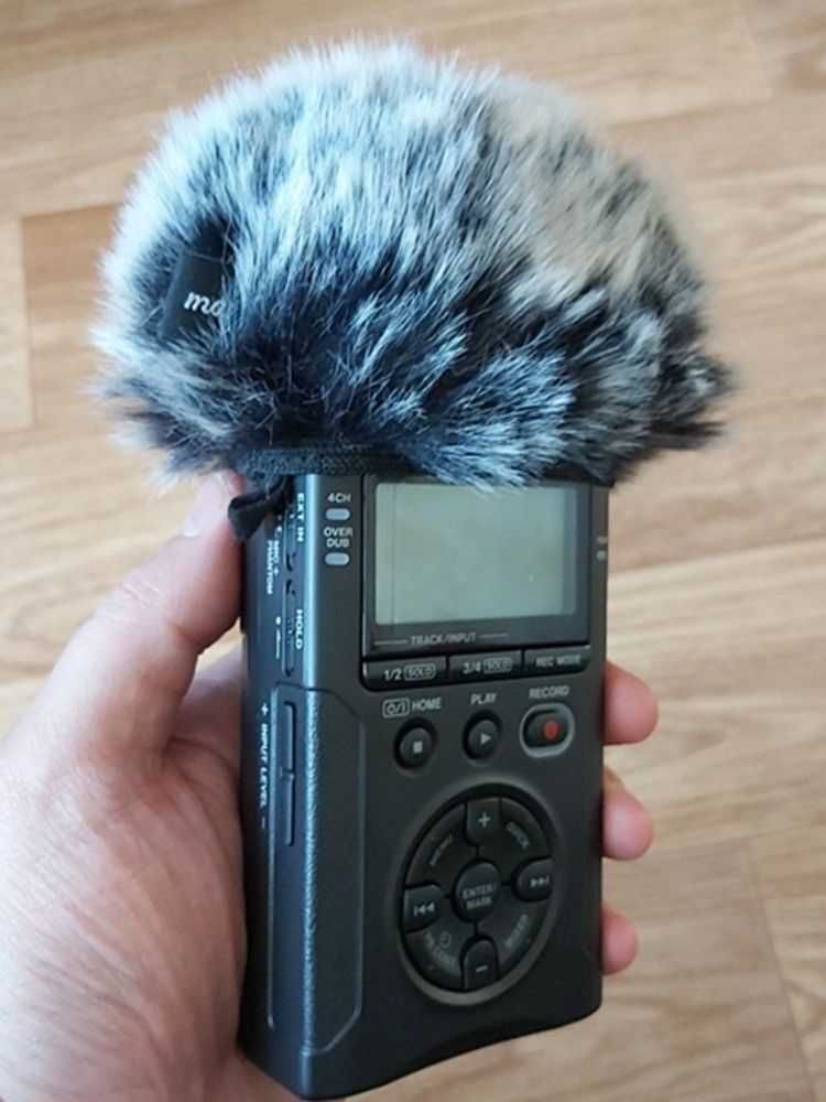 Микрофон аудиорекордер ZOOM H4N H5 H6 Tascam ветрозащита