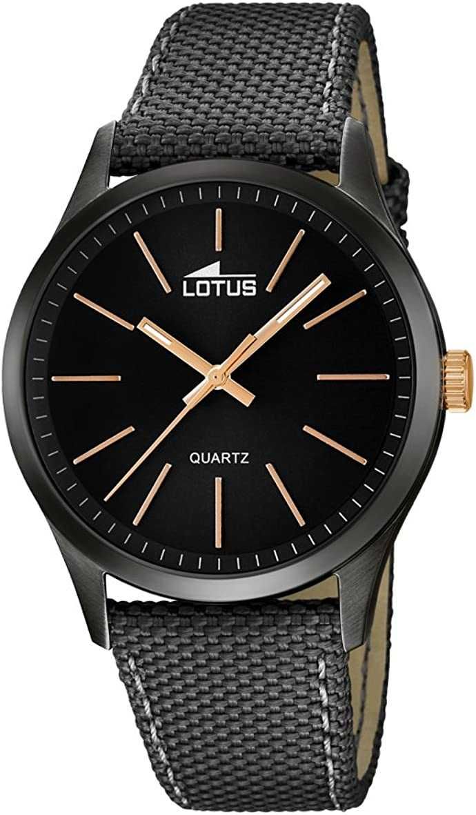 Lotus 18165/2 - Relógio de pulso para homem, cinzento