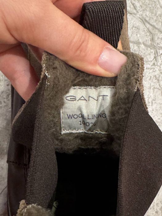 Фирменные ботинки Gant, состояние новое