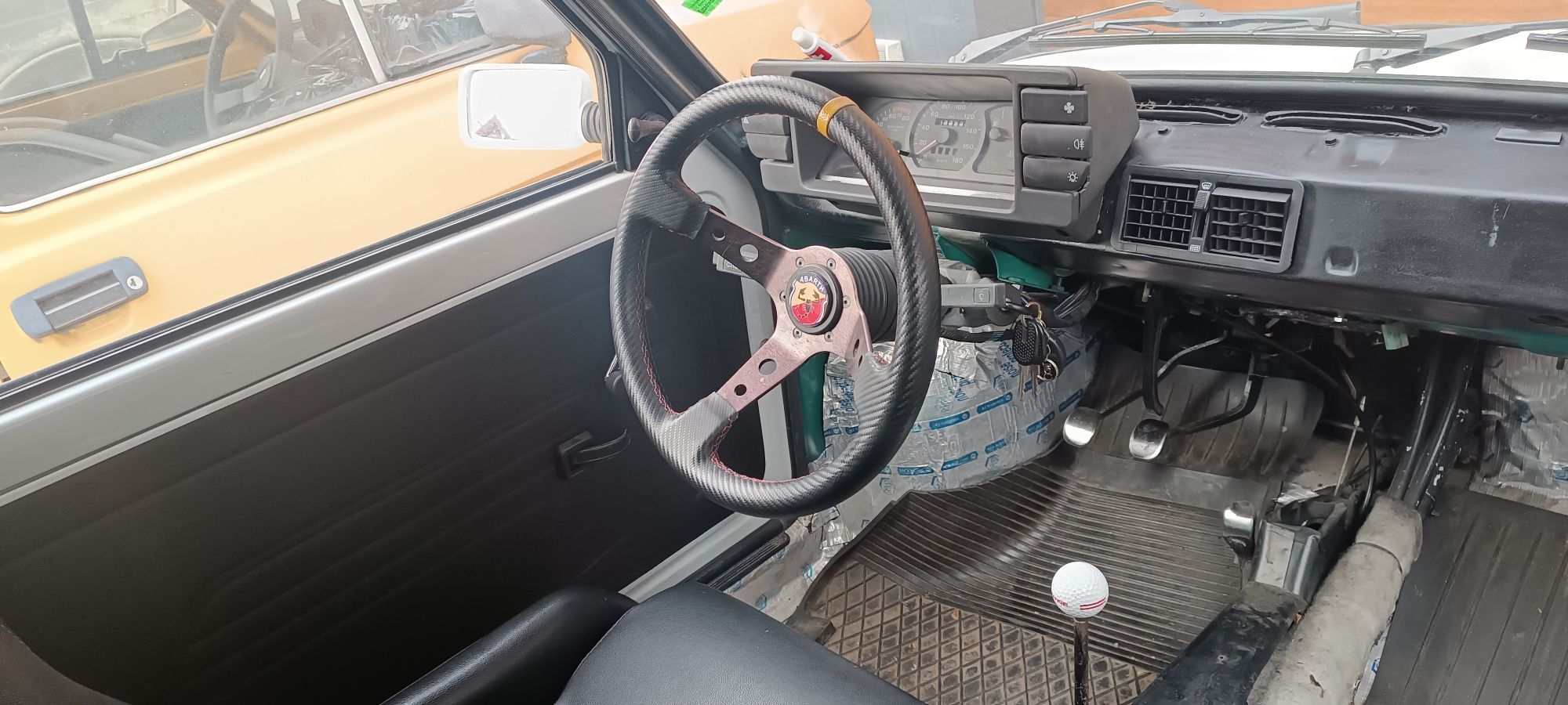 Fiat 126p kierownica sportowa + naba + przycisk klaksonu nowe