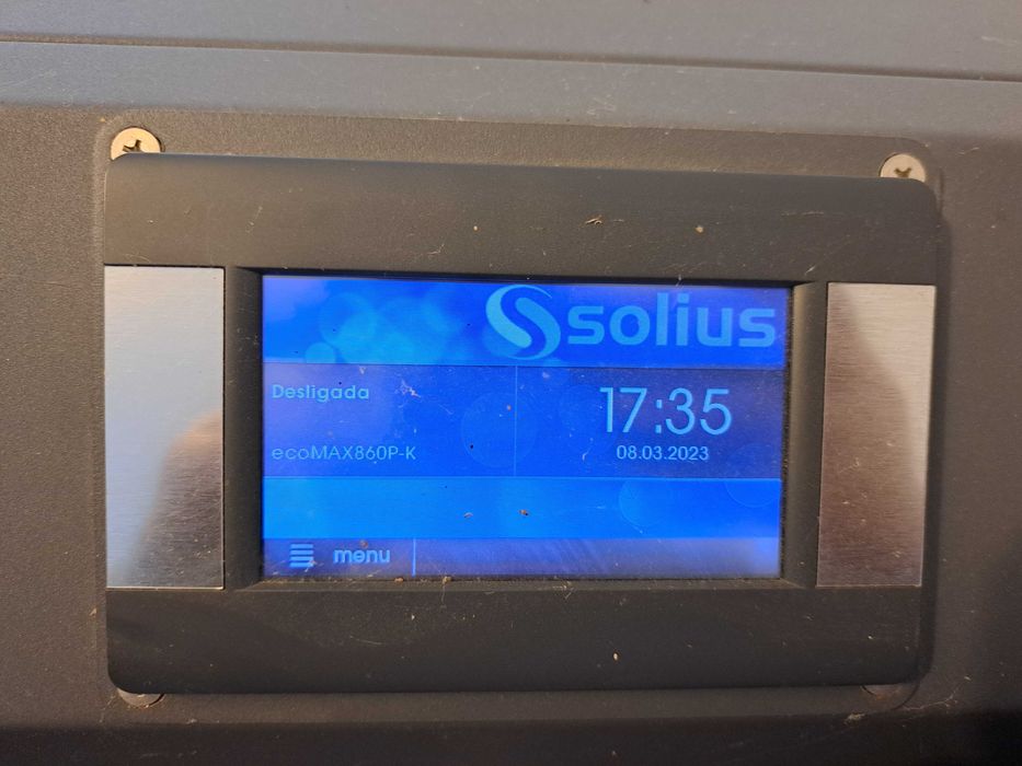 Caldeira de aquecimento a pellets