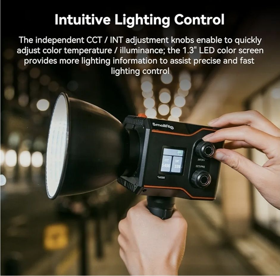 Lampa LED SmallRig 4376 RC 60B COB LED Video Light
