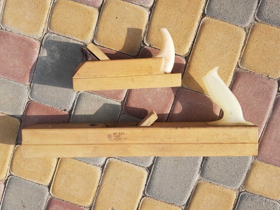 Рубанок ручной деревянный разной длины