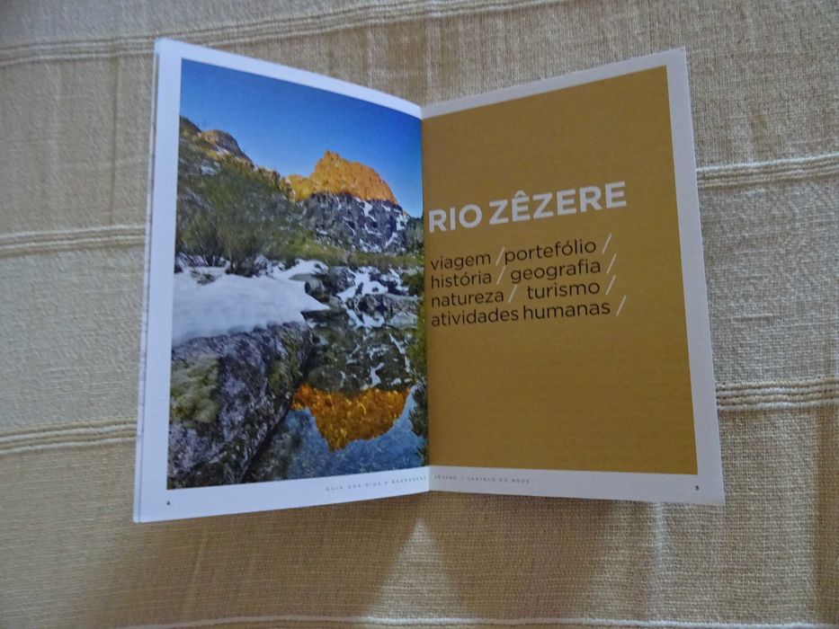 Coleção 7 Livros Guia Dos Rios E Barragens Tejo Douro Guadiana Alqueva