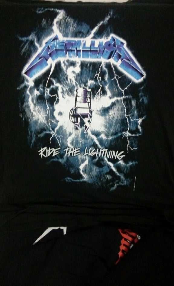 Metallica Ride the lightning t-shirt